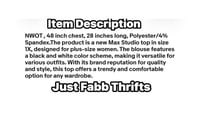 Image 5 of New 1X Max Studio Top #787*9