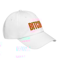 Image 2 of The Bitcoin • White • Under Armour® dad hat