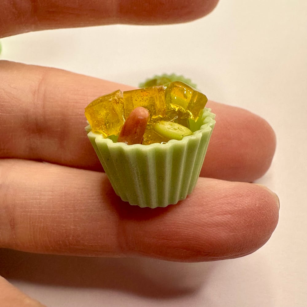 Image of Cubed Gelatin with Severed Finger