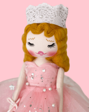 Image of RESERVED FOR ALLISON GLINDA INSPIRED ART DOLL