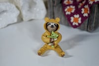 Image 1 of Sloth in a Bear Onesie