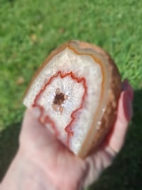 Image 2 of Agate Base Small Red
