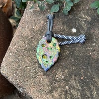 Image 4 of Grunge Decay Micarta Leaf [1 available]