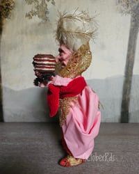 Image 3 of Let Them Eat Cake Witch Valloween Art Doll 