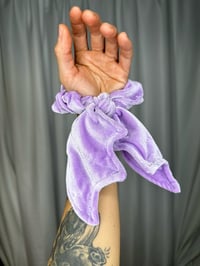 Lilac Bat Wing Scrunchie