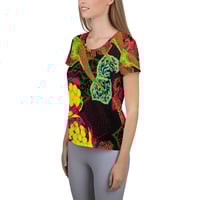 Image 1 of Zebra Neuro Fitted Athletic T-shirt