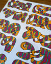 Snake Stickers 