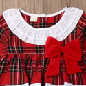 The Long Sleeved Plaid Dress