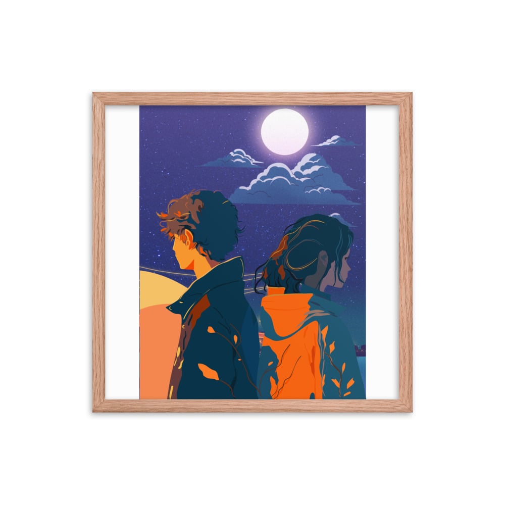 ZEN EXP - “Midnight Luv” Framed poster