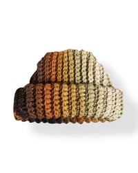 Image 4 of SHADES OF BROWN BEANIE 