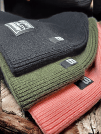 Image 2 of Goofy digits logo style beanie