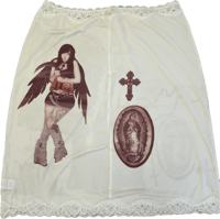 Image 2 of white swan skirt