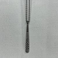 Image 4 of Long crystal layering pendant necklace