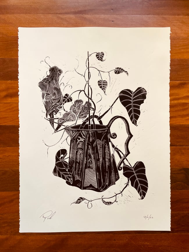 Philodendron & Incense