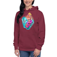 Image 9 of Glass Coffin Pinup Logo Hoodie