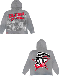 Image of GTS X BMF grey hoodie 