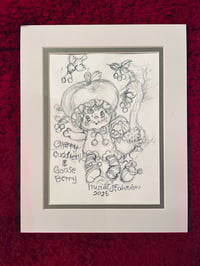 Image 1 of  Original drawing Cherry Cuddler & Gooseberry