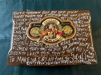 Image 1 of ON YER OWN POLITICAL CRAP CIGAR BOX w jewelry hanger