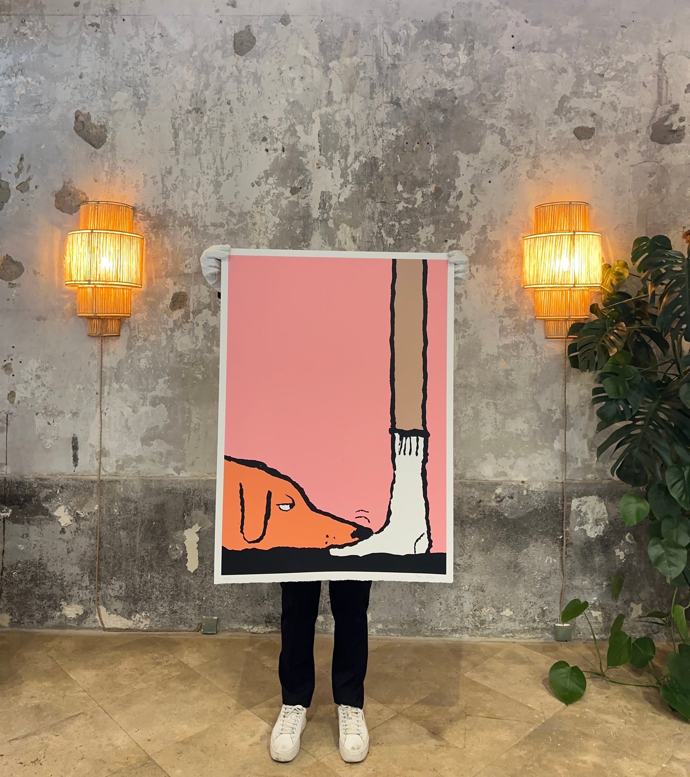 Jean Jullien ジャン•ジュリアン版画 インクジェットプリント - 版画