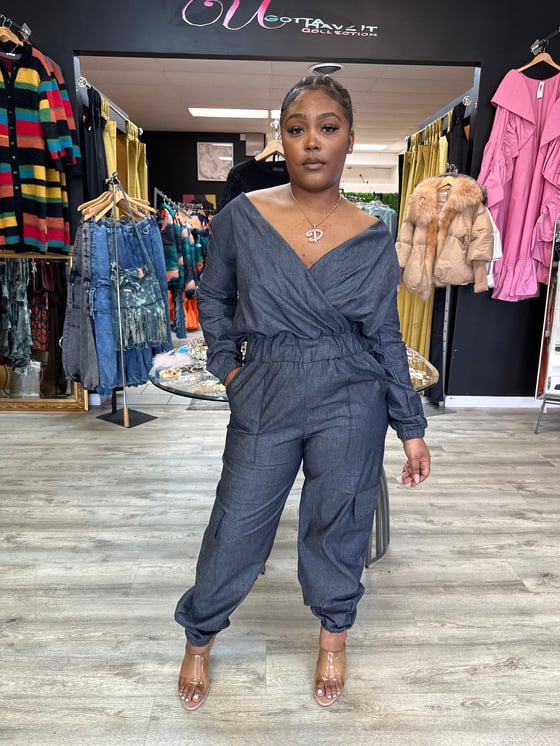 Image of Fly Girl cargo Jumpsuit