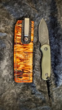 Image 3 of Kizer Drop Bear Pocket Sheath - Burled Marble