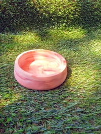 Image 1 of Teracotta sepia  marble  Porcelain small nest  (χωρίς τρύπα)