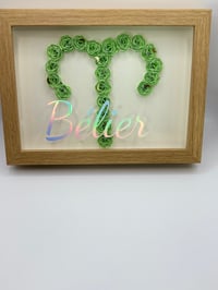 Image 3 of Cadre décoratif fait main – Signe zodiacal 