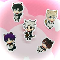 Image 1 of Cat maid stickers 