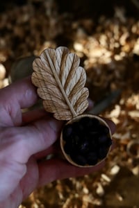Image 5 of Oak leaf Coffee Scoop ~
