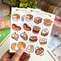 Image 1 of Sandwiches | Matte Sticker Sheet