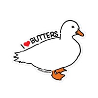 I Heart Butters Sticker