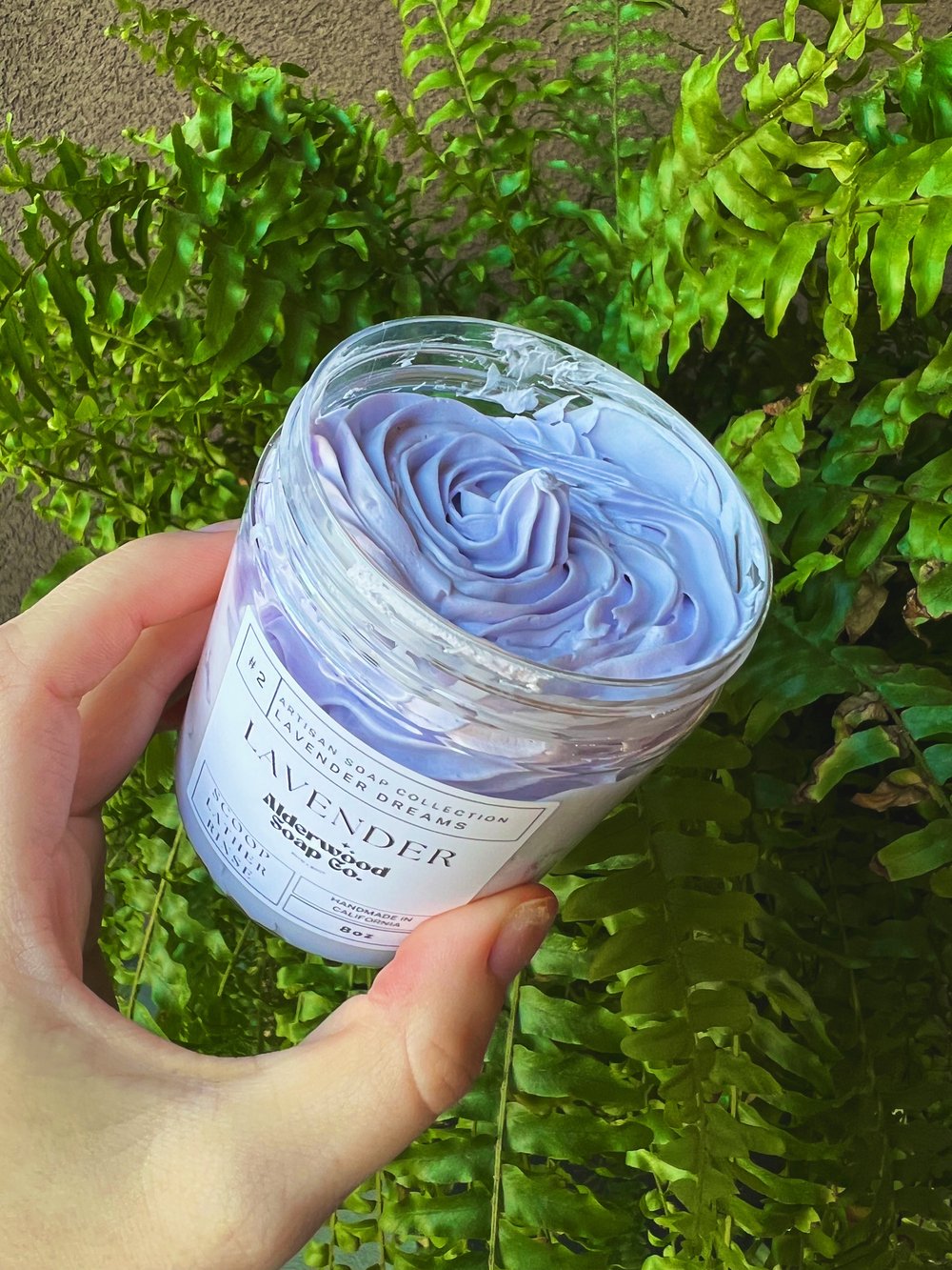 LAVENDER - Foaming Bath Butter 8oz