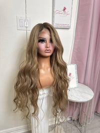 Image 17 of Human hair light brunette  (ready to ship) 