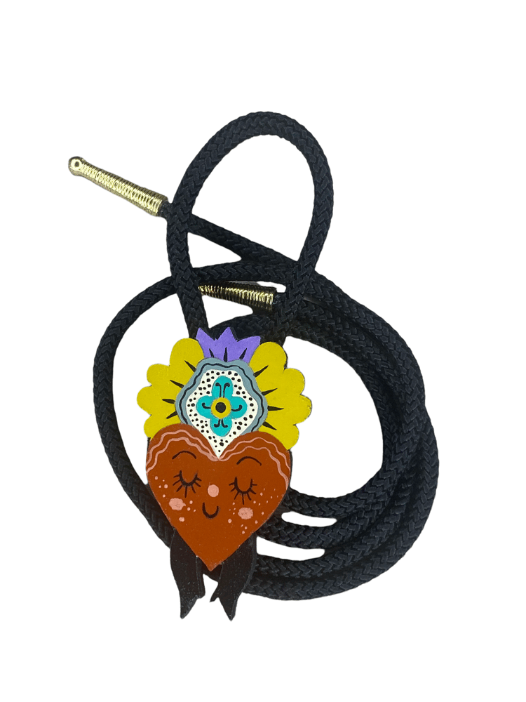 Image of Sacred heart bolo tie 