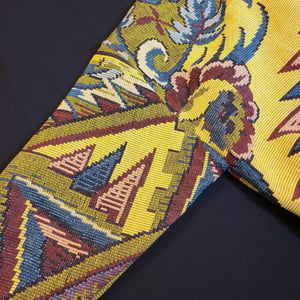 Image of Aztec Tapestry Pouch Pocket Crewneck