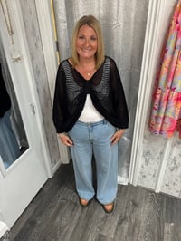 Image 8 of Mia - Butterfly Knit Top (3 Jumpers In 1)