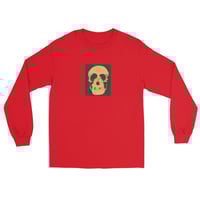 Image 19 of KISSING SKULL ILLUSION LONG SLEEVE SHIRT