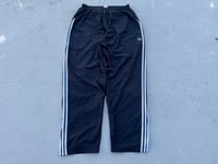 Image 1 of 2000s ADIDAS BAGGY TRACK PANTS / SIZE LARGE