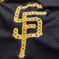 Image 3 of GOLD CUBAN LINK SF JERSEY