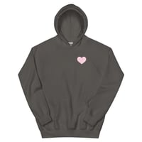 Image 18 of HOT GIRLS HAVE HEART HOODIE - BLUSH
