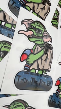 Image 2 of Turty The Free Elf Sticker