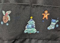 Image 4 of Reindeer Joy Christmas Apron (black)