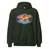 Image 3 of Rooted Cutthroat Trout Hoodie