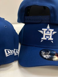 Image 2 of New Era 9Forty A-Frame Snapback Royal/White