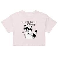 Image 8 of Women’s crop top CAUSE PROBLEMS