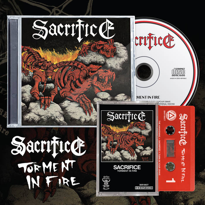 SACRIFICE - TORMENT IN FIRE (CASSETTE RE-ISSUE)