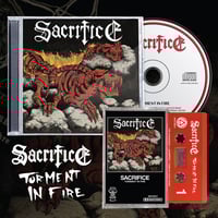 Image 2 of SACRIFICE - TORMENT IN FIRE (CASSETTE RE-ISSUE)