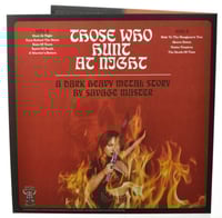 Image 4 of SAVAGE MASTER - THOSE WHO HUNT AT NIGHT (RED / BLACK TEARS VINYL)