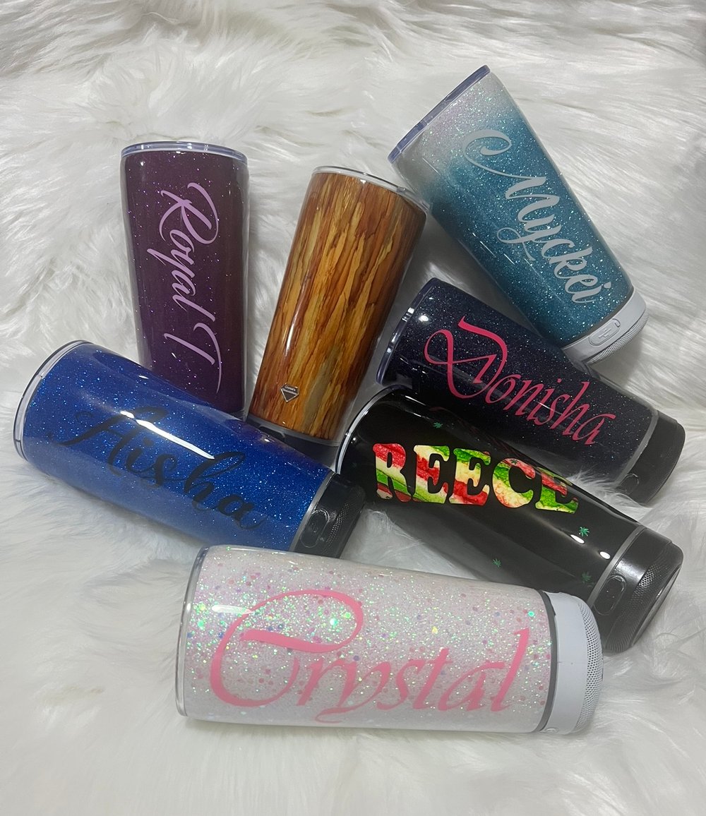 Image of Blast~Bluetooth Stainless Tumblers 