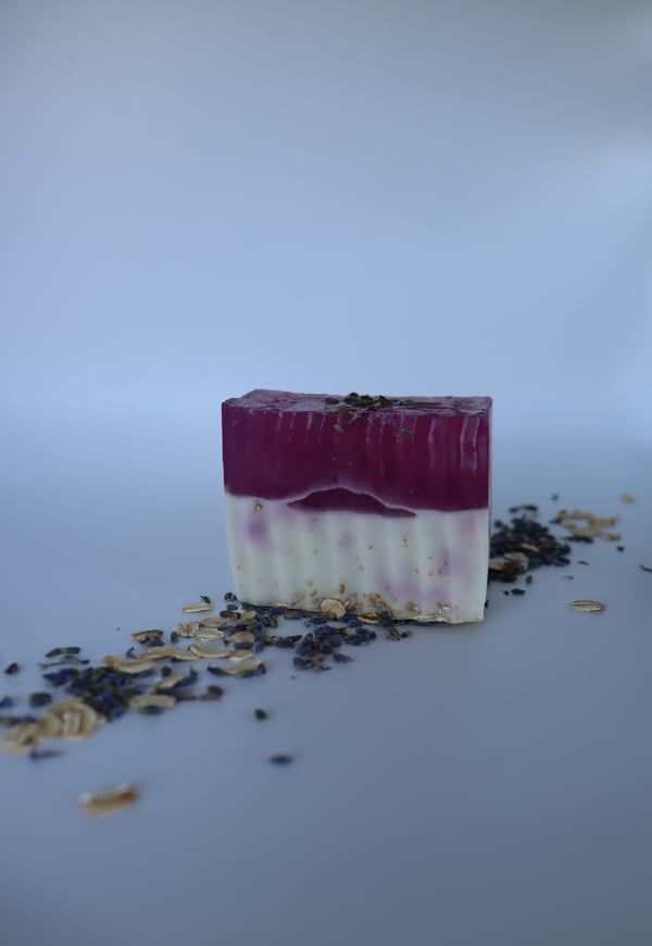 Image of Lavender oatmeal soap